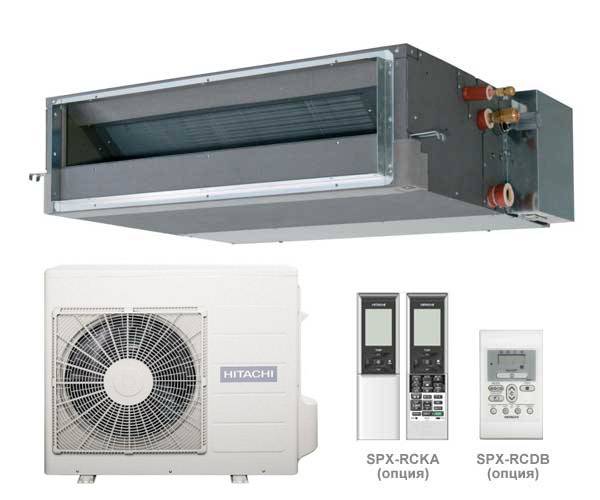 Канальный кондиционер Hitachi RAD-60RPE / RAC-60NPE Канальный кондиционер Hitachi RAD-60RPE / RAC-60NPE