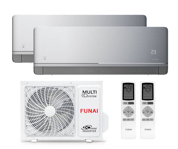 Мульти сплит-система Funai 2 x RAM-I-KM30HP.W01/S / RAM-I-2OK55HP.01/U Мульти сплит-система Funai 2 x RAM-I-KM30HP.W01/S / RAM-I-2OK55HP.01/U