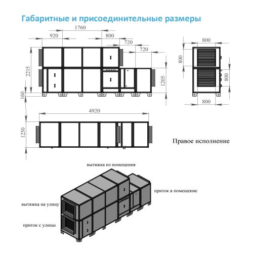 Приточно-вытяжная установка с рекуператором Breezart 8000-C Lux RP W PB. Фото 5 Приточно-вытяжная установка с рекуператором Breezart 8000-C Lux RP W PB. Фото 5