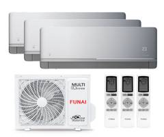 Мульти сплит-система Funai 3 x RAM-I-KM30HP.W01/S / RAM-I-3OK80HP.01/U