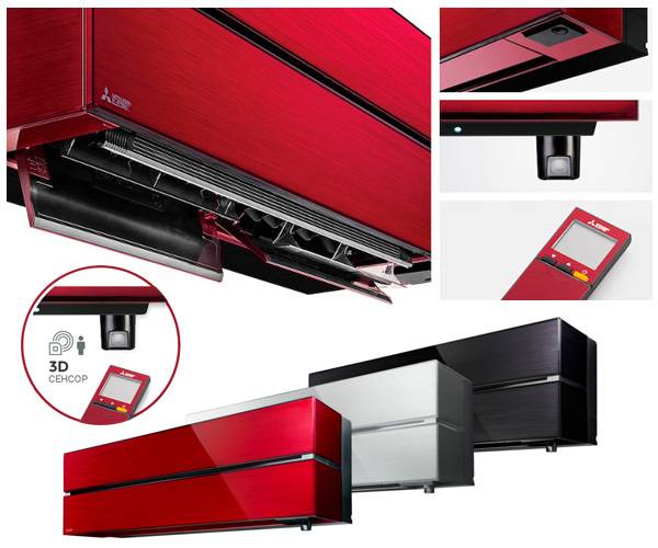 Мульти сплит-система Mitsubishi Electric 4 x MSZ-LN25VG2(V,B,R) / MXZ-4F72VF. Фото 5