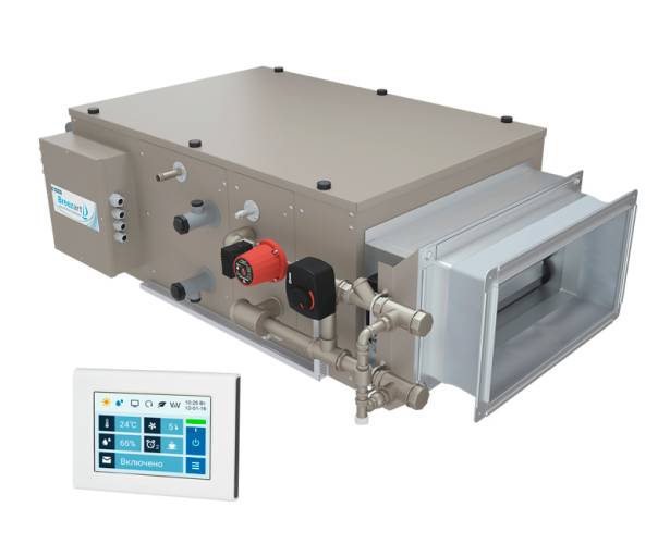 Приточная установка Breezart 2000 Aqua W NF