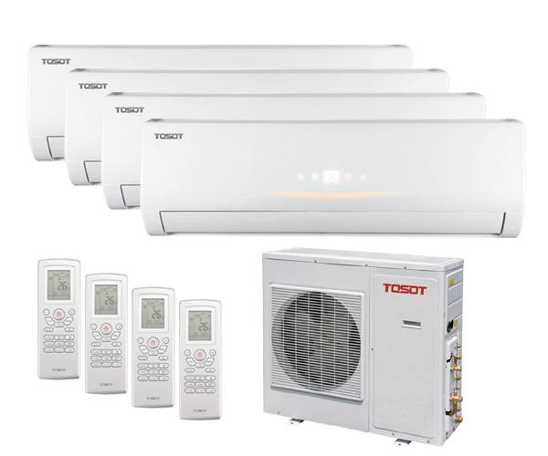 Мульти сплит-система Tosot 4 x T07H-SLyRA/I / T28H-FMA/O Мульти сплит-система Tosot 4 x T07H-SLyRA/I / T28H-FMA/O