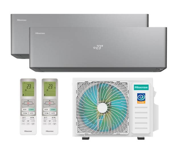Мульти сплит-система Hisense 2 x AS-10UW4RXVQH00AG(B) / AMW2-18U4RXC Мульти сплит-система Hisense 2 x AS-10UW4RXVQH00AG(B) / AMW2-18U4RXC