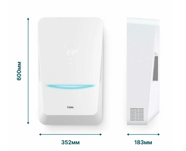 Приточная установка (бризер) Tion BioX Standard. Фото 4 Приточная установка (бризер) Tion BioX Standard. Фото 4
