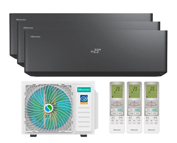 Мульти сплит-система Hisense 3 x AS-10UW4RXVQH00AG(B) / AMW3-24U4RJC