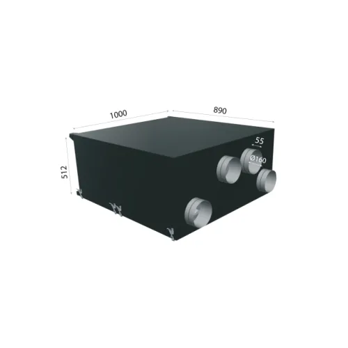 Приточно-вытяжная установка Horynize EF-600V. Фото 2