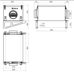 Вытяжная установка Minibox.X-650