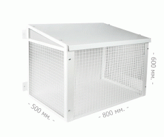 Антивандальная решетка 800х600х500