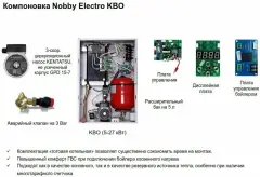 Настенный электрический котел Kentatsu Nobby Electro KBO(E)-26