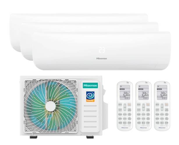 Мульти сплит-система Hisense 3 x AMS-09UW4RMRKB00 / AMW3-24U4RJC Мульти сплит-система Hisense 3 x AMS-09UW4RMRKB00 / AMW3-24U4RJC