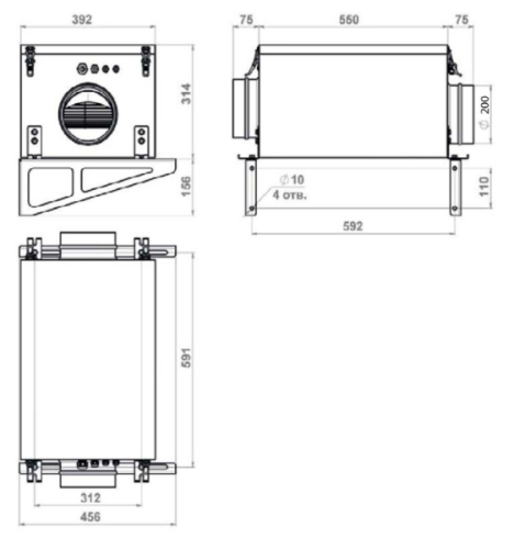 Вытяжная установка Minibox.X-1050. Фото 3