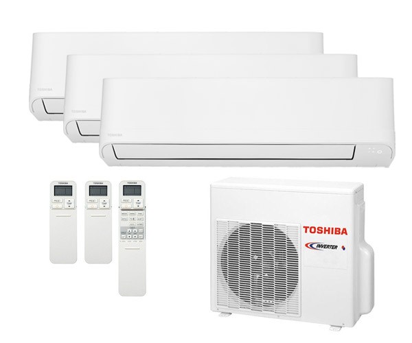 Мульти сплит-система Toshiba 3 x RAS-B07E2KVG-EE / RAS-3M18U2AVG-E Мульти сплит-система Toshiba 3 x RAS-B07E2KVG-EE / RAS-3M18U2AVG-E