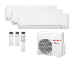 Мульти сплит-система Toshiba 3 x RAS-B07E2KVG-EE / RAS-3M18U2AVG-E