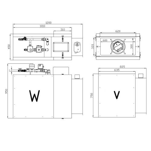 Приточная установка Turkov Capsule 3100 W 3R. Фото 6