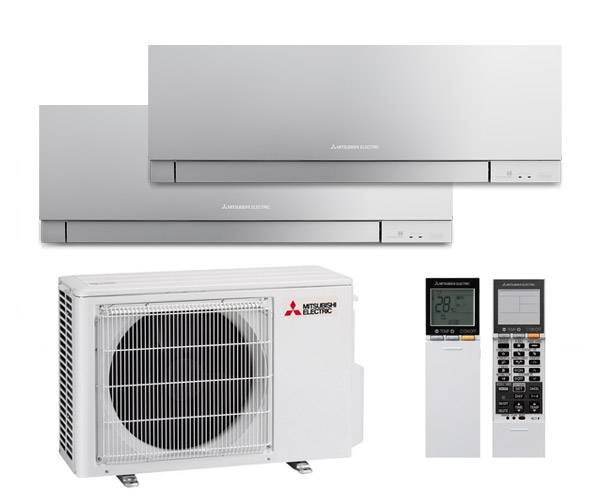 Мульти сплит-система Mitsubishi Electric 2 x MSZ-EF25VGS / MXZ-2F53VF Мульти сплит-система Mitsubishi Electric 2 x MSZ-EF25VGS / MXZ-2F53VF