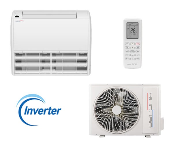 Потолочный кондиционер AERONIK ASI-ATH50RD1/B-S INV / ASO-AGUHN50R1/INV