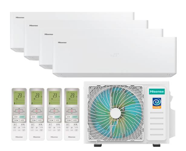 Мульти сплит-система Hisense 4 x AS-10UW4RXVQH00AG / AMW5-36U4RQC Мульти сплит-система Hisense 4 x AS-10UW4RXVQH00AG / AMW5-36U4RQC