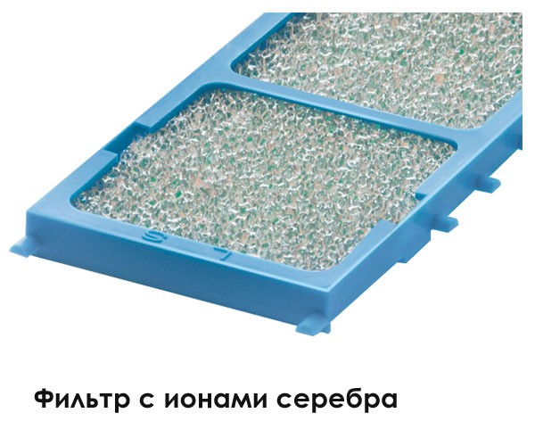 Фильтр с ионами серебра