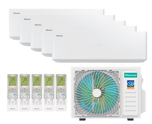 Мульти сплит-система Hisense 5 x AS-10UW4RXVQH00AG / AMW5-42U4RTA Мульти сплит-система Hisense 5 x AS-10UW4RXVQH00AG / AMW5-42U4RTA