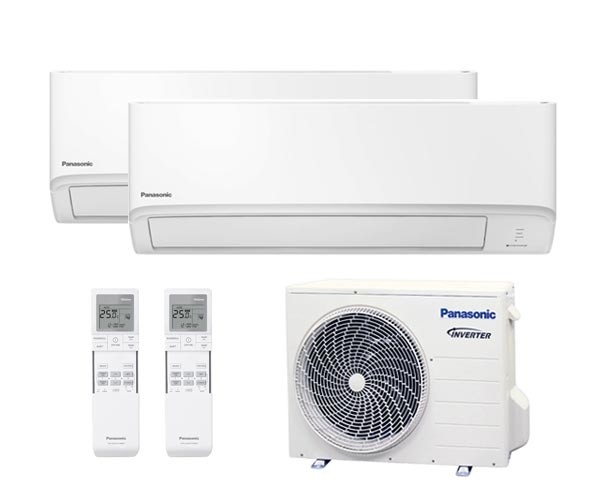 Мульти сплит-система Panasonic 2 x CS-TZ25WKEW / CU-2E18PBD Мульти сплит-система Panasonic 2 x CS-TZ25WKEW / CU-2E18PBD