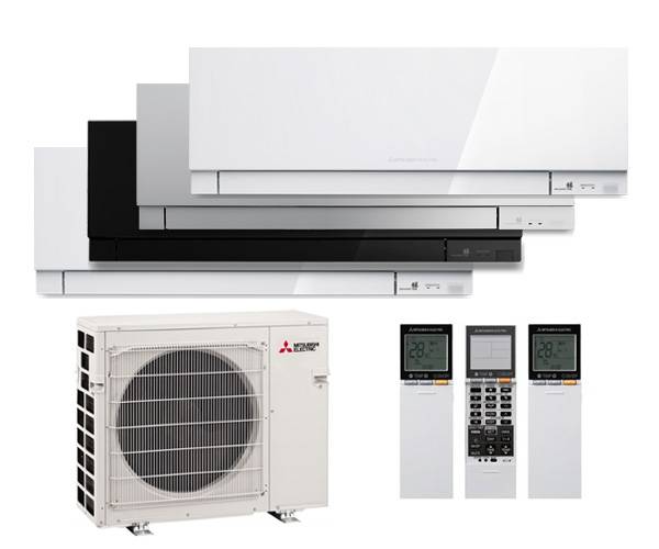 Мульти сплит-система Mitsubishi Electric 4 x MSZ-EF25VGK(W,S,B) / MXZ-4F83VF