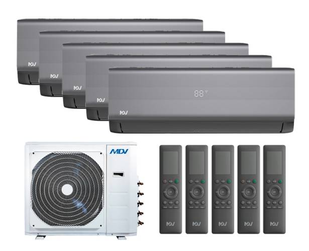 Мульти сплит-система MDV 5 x MDSALF-09HRFN8 / MD5O-42HFN8 Мульти сплит-система MDV 5 x MDSALF-09HRFN8 / MD5O-42HFN8