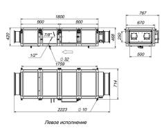 Приточная установка Breezart 2000 Lux F FP