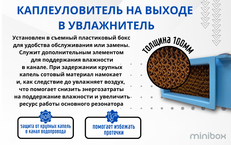 Увлажнитель воздуха Minibox Ultrasonic 650. Фото 8