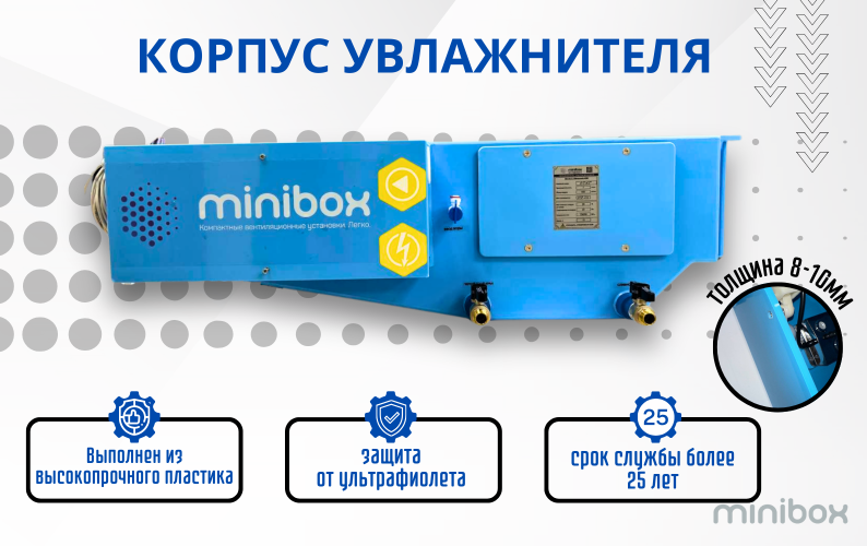 Увлажнитель воздуха Minibox Ultrasonic 650. Фото 9