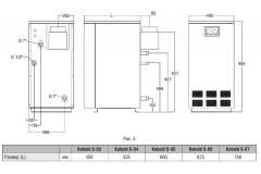 Напольный газовый котел Kentatsu Kobold S-06