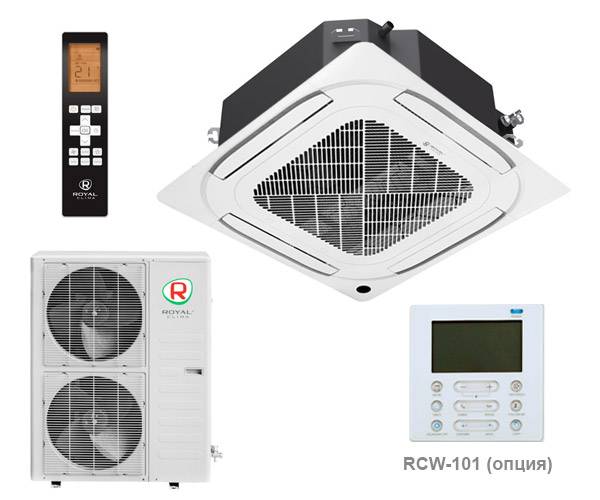 Кассетный кондиционер ROYAL CLIMA ES-C 60HRX / ES-E 60HX / ES-C pan / 2X Кассетный кондиционер ROYAL CLIMA ES-C 60HRX / ES-E 60HX / ES-C pan / 2X