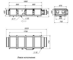 Приточная установка Breezart 2000 Lux W FP