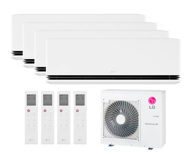 Мульти сплит-система LG 4 x H09S1D.NS1R / MU4R25 Мульти сплит-система LG 4 x H09S1D.NS1R / MU4R25
