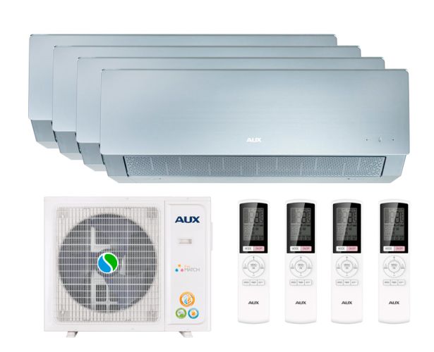 Мульти сплит-система AUX 4 x AMWM-H09/4R2(CC) / AM4-H36/4DR2. Фото 2