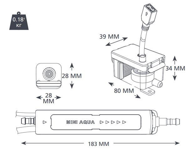 Дренажная помпа Aspen Mini Aqua. Фото 3 Дренажная помпа Aspen Mini Aqua. Фото 3