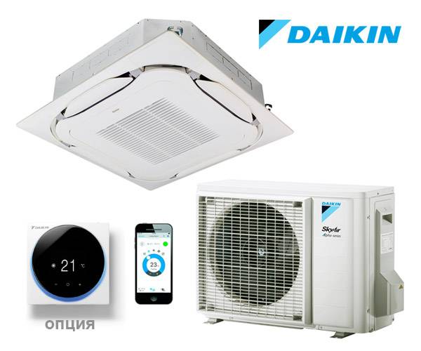 Кассетный кондиционер Daikin FCAG50B / RZAG50A / BYCQ140E Кассетный кондиционер Daikin FCAG50B / RZAG50A / BYCQ140E