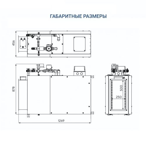 Приточная установка Turkov Capsule 2100 W 4R. Фото 6