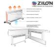 Электрический конвектор ZILON ZHC-2000 Е3.0