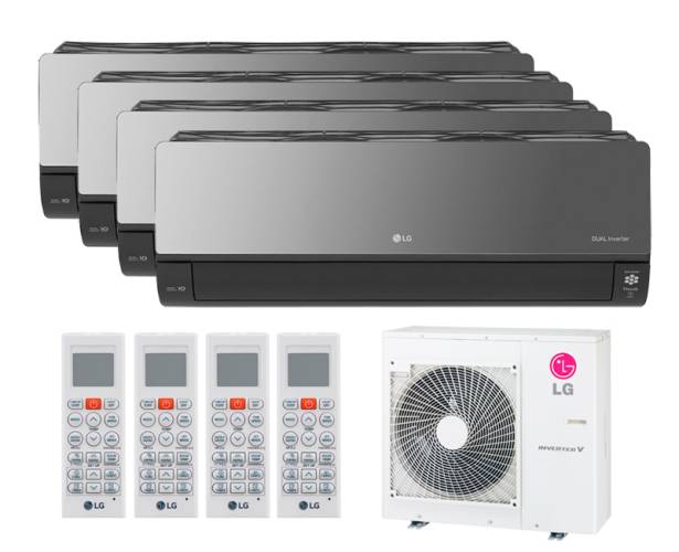 Мульти сплит-система LG 4 x AC09BK.NSJR / MU4R27 Мульти сплит-система LG 4 x AC09BK.NSJR / MU4R27