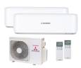 Мульти сплит-система Mitsubishi Heavy 2 x SRK20ZS-W / SCM40ZS-W