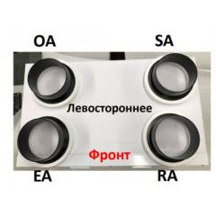 Приточно-вытяжная вентиляционная установка 500 Mitsubishi Electric VL-350CZPVU-R