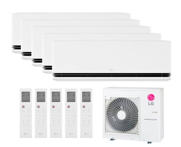 Мульти сплит-система LG 5 x H09S1D.NS1R / MU5R40 Мульти сплит-система LG 5 x H09S1D.NS1R / MU5R40
