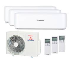 Мульти сплит-система Mitsubishi Heavy 3 x SRK25ZS-W / SCM60ZS-W