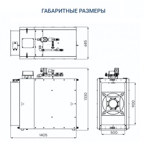 Приточная установка Turkov Capsule 8100 W 4R. Фото 6