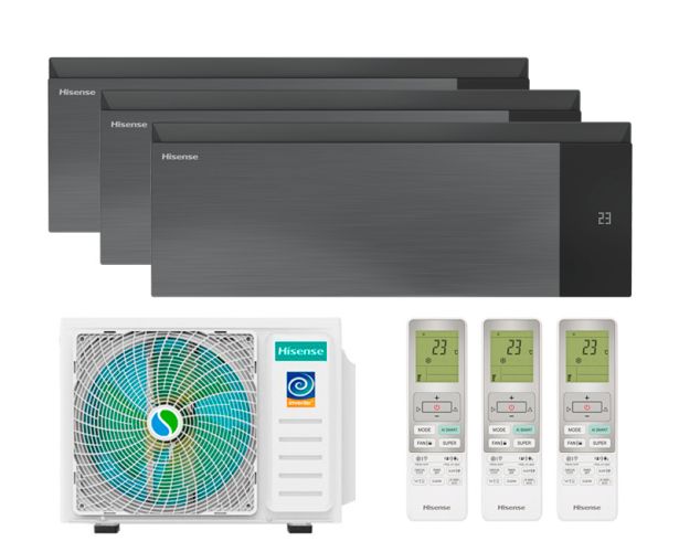 Мульти сплит-система Hisense 3 x AS-10UW4RWMQK00G(B) / AMW3-24U4RJC Мульти сплит-система Hisense 3 x AS-10UW4RWMQK00G(B) / AMW3-24U4RJC
