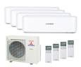 Мульти сплит-система Mitsubishi Heavy 4 x SRK25ZS-W / SCM80ZS-W