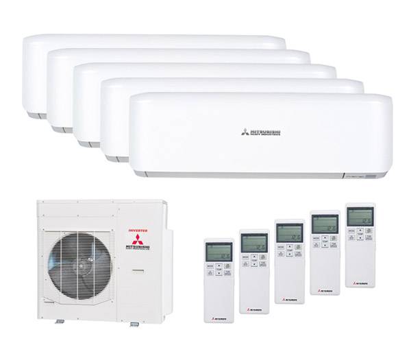 Мульти сплит-система Mitsubishi Heavy 5 x SRK20ZS-W / SCM100ZS-W Мульти сплит-система Mitsubishi Heavy 5 x SRK20ZS-W / SCM100ZS-W