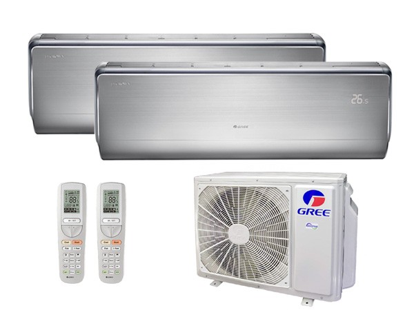 Мульти сплит-система Gree 2 х GWH09UB-K3DNA4F/I / GWHD(18)NK3KO(LCLH)