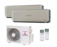 Мульти сплит-система Mitsubishi Heavy 2 x SRK25ZS-WT / SCM45ZS-W